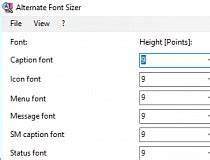 Alternate Font Sizer Download