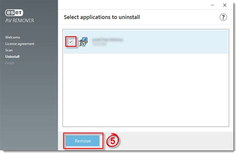 ESET AV Remover tool